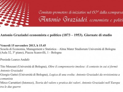Antonio Graziadei economista e politico
