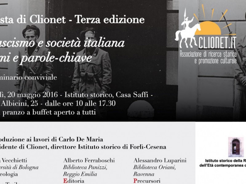 Terza Festa di Clionet. Fascismo e società italiana